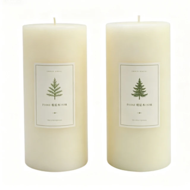 Large Pillar Candles Scented